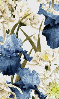 Custom Solstice Chrysanthemum Flowers Wallpaper 2001018