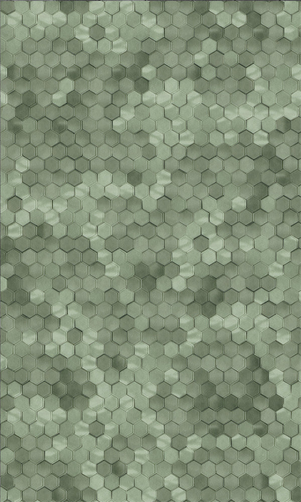 Dimensions Green Shimmering Mosaic Tiles 219586