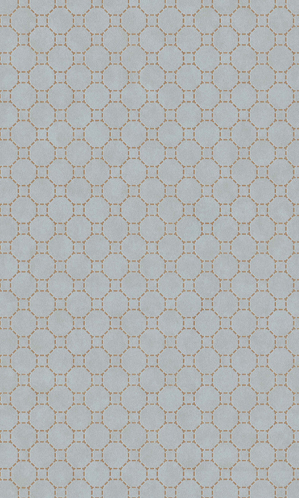 Finesse Light Blue Tiled Octogons 219727