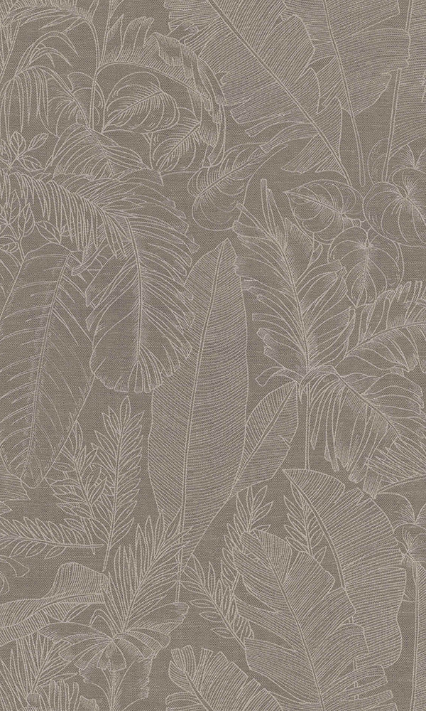 botanical bliss jungle wallpaper