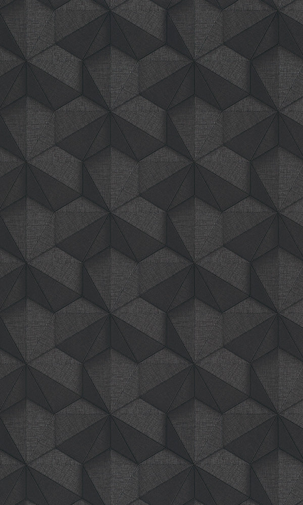 3d illusion geometric wallpaper
