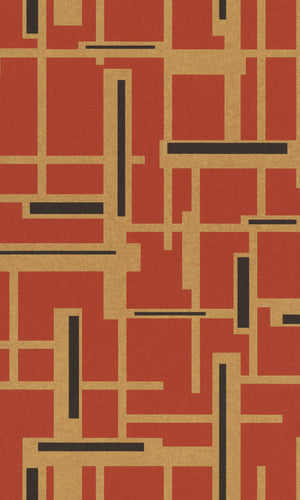 retro geometric wallpaper