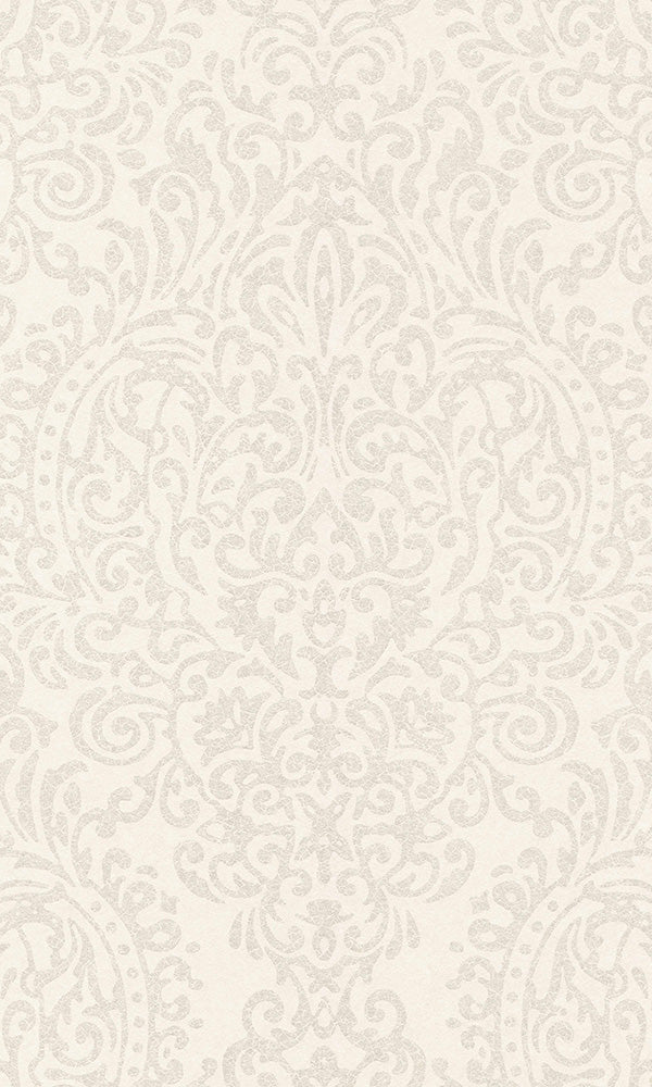 bold metallic damask wallpaper