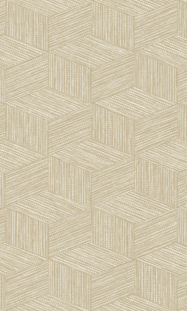 faux grasscloth geometric wallpaper