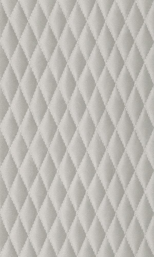 Amelie Diamond Stitched Leather Wallpaper 861624