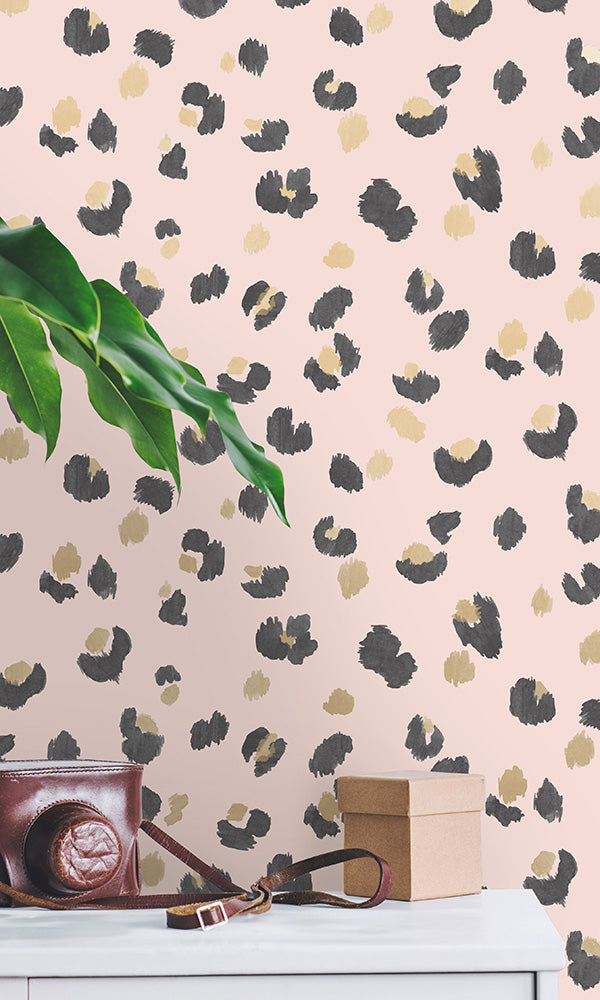 leopard print wallpaper