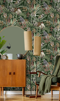 tropical bedroom wallpaper canada