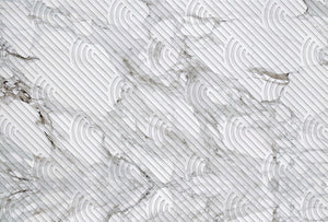 geometric faux marble wallpaper