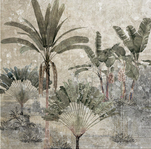 Weathered Tropics Wallpaper Mural AZ025