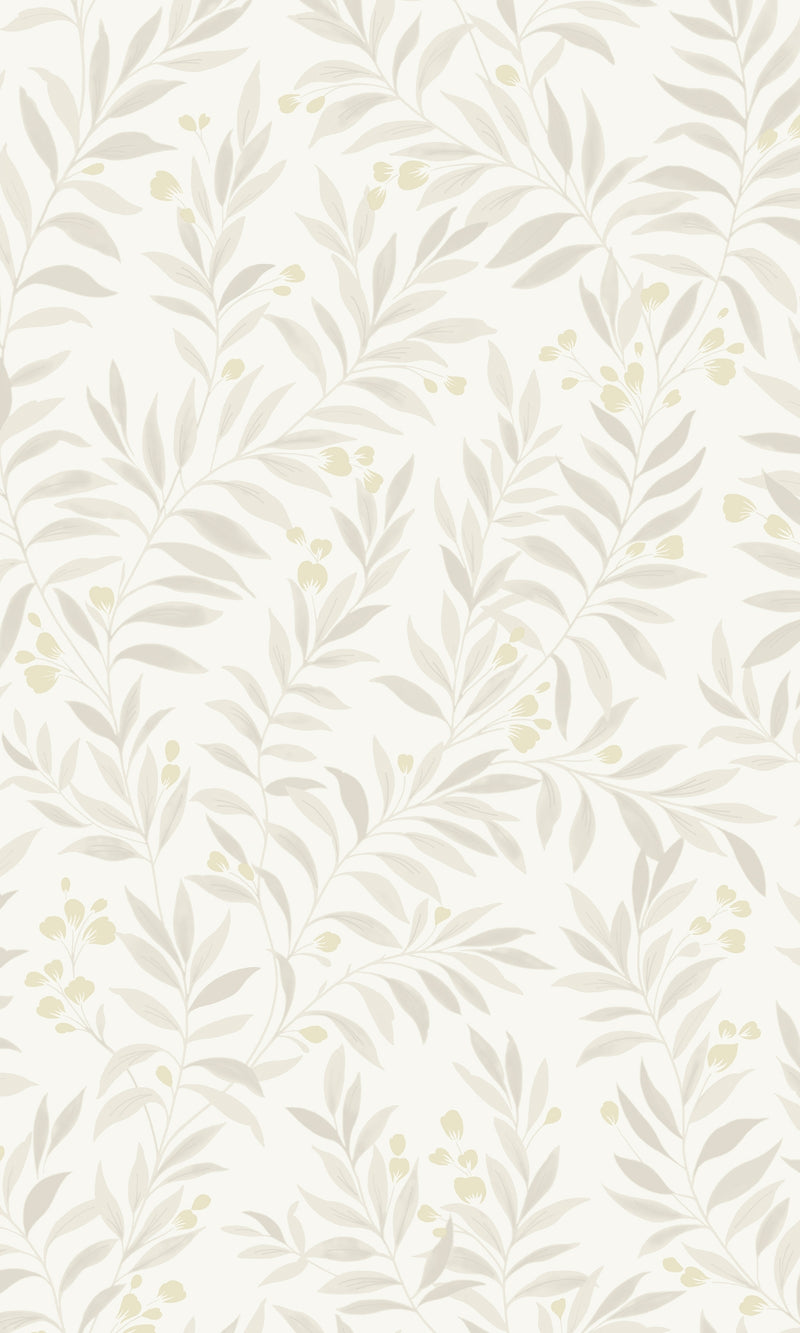 Maison Beige Minimalist Tropical Leaves MN3402