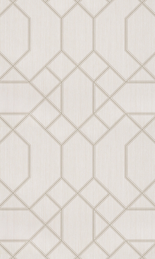 geometric trellis wallpaper