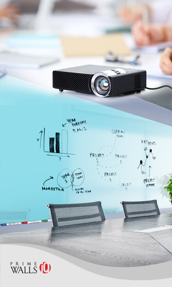WALLS IQ Dry Erase Projection Wallcovering
