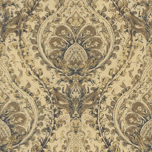 Wild Weathered Damask Wallpaper WIL101