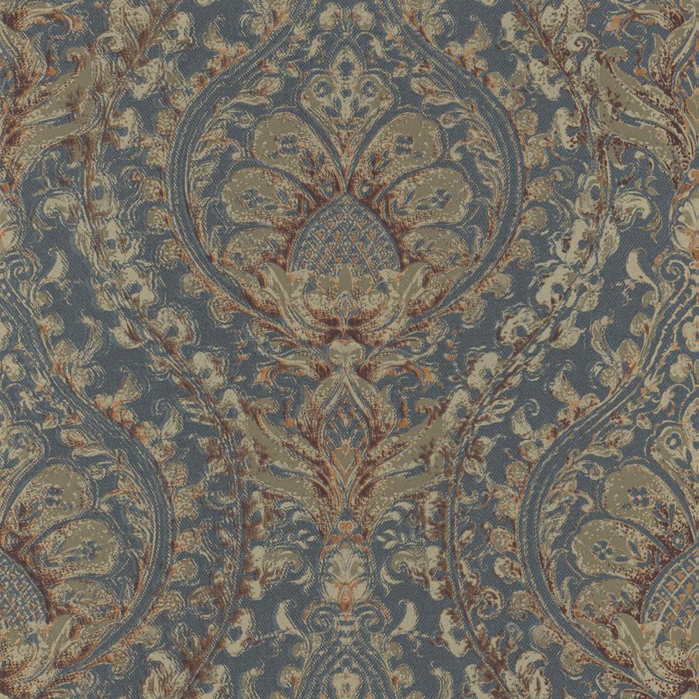 Wild Weathered Damask Wallpaper WIL102