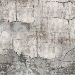 Vanilla Lime Weathered Concrete Wallpaper 014332