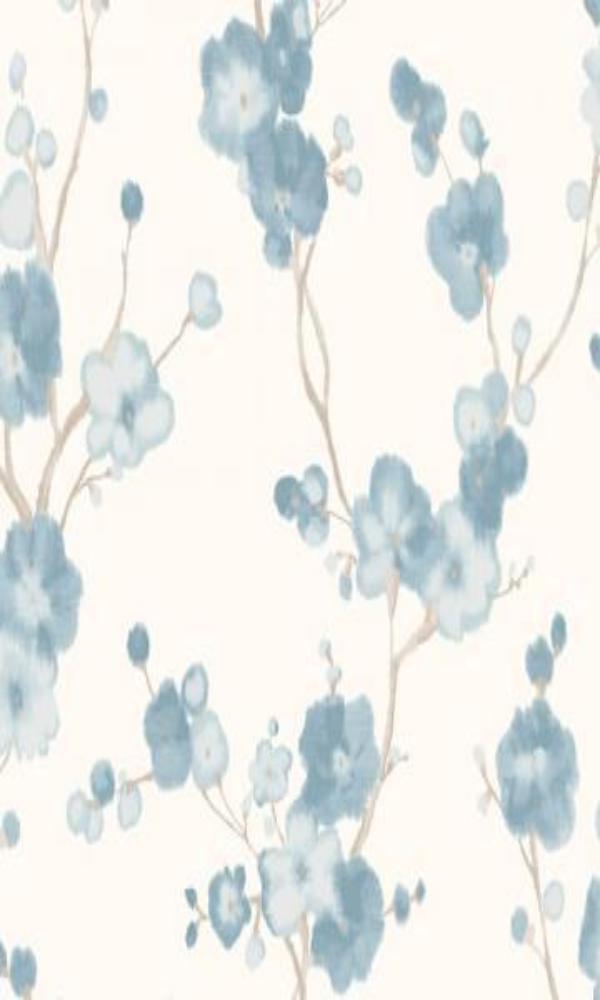 Modern Motifs Minimalist Flowers Wallpaper NA3102