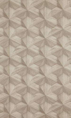 Loft Wooden Hexagon Wallpaper 218415