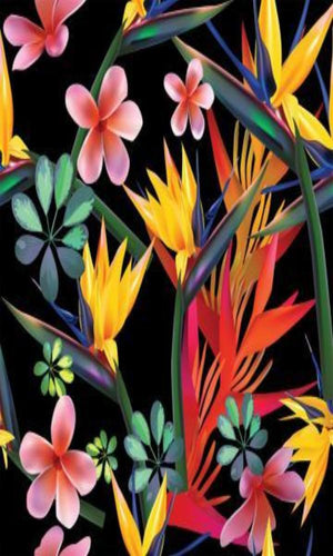 Solstice Color Pop Floral Wallpaper 2001012