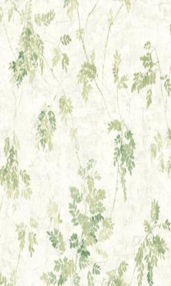 Green Vines Fabric Wallpaper and Home Decor  Spoonflower