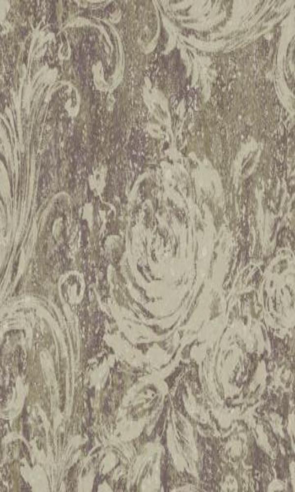 Brockhall Feathered Floral Wallpaper NH21009