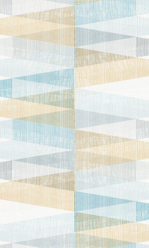 scandinavian geometric wallpaper ideas