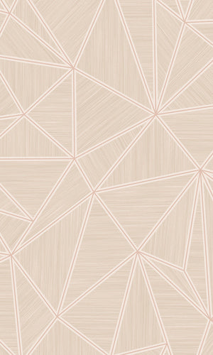 Blush Pink Shattered Triangles VG2003