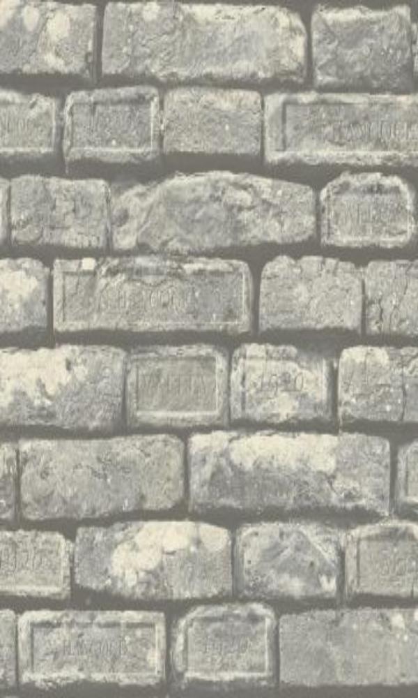 Precious Elements Punctuated Stone Brick Wallpaper NH30518