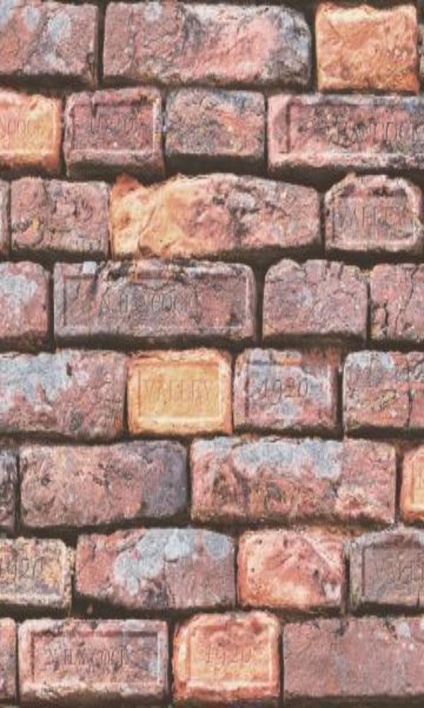 Precious Elements Punctuated Stone Brick Wallpaper NH30501