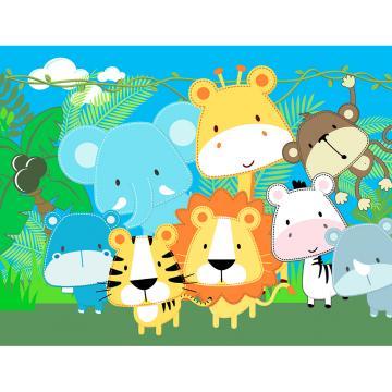 Custom Murals Cute Animals Wallpaper CUTE-100